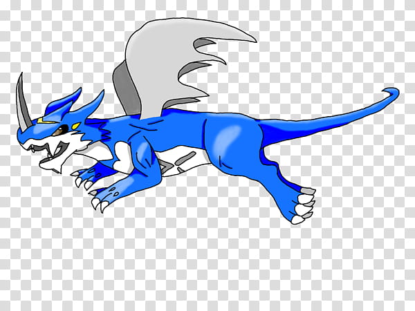 st contest prize: ExVeemon, blue and white creature artwork transparent background PNG clipart