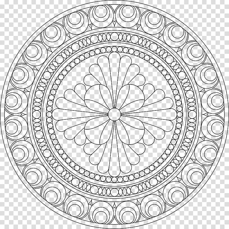 Floral Ornament, Mandala, Coloring Book, Drawing, Mandala Coloring Book, Meditation, Child, Visual Arts transparent background PNG clipart