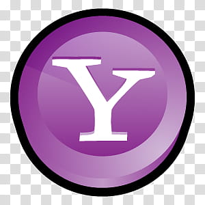 D Cartoon Icons III, Yahoo Messenger Alternate, Yahoo logo transparent background PNG clipart