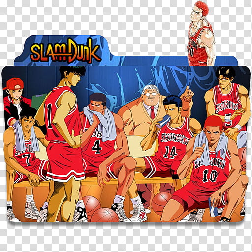 Anime Icon Pack , Slam Dunk  transparent background PNG clipart