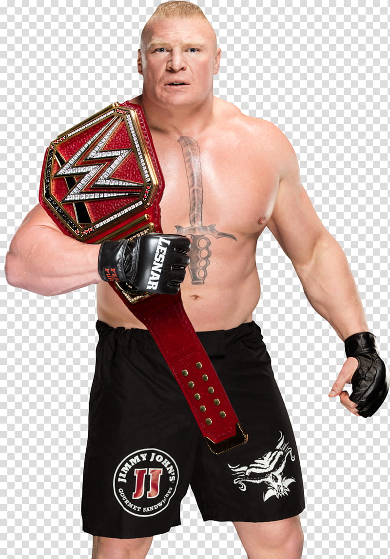 Brock Lesnar Universal Champion  transparent background PNG clipart