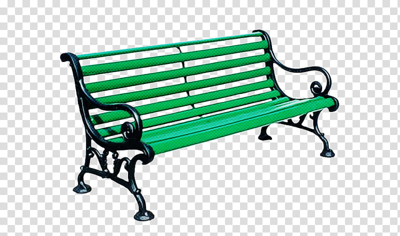 furniture outdoor bench green bench line, Chair transparent background PNG clipart