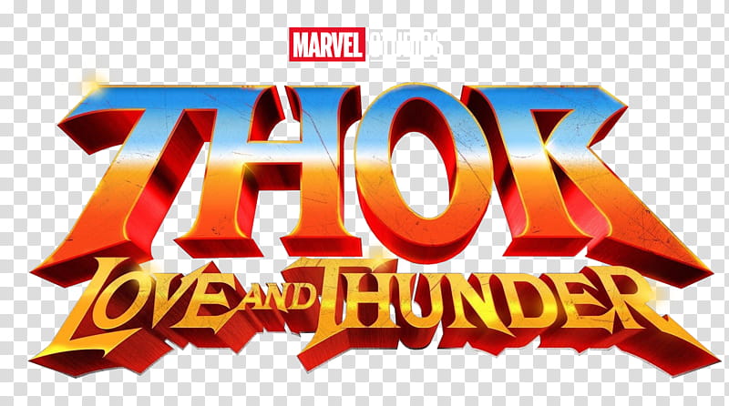 Thor: Love and Thunder () logo transparent background PNG clipart