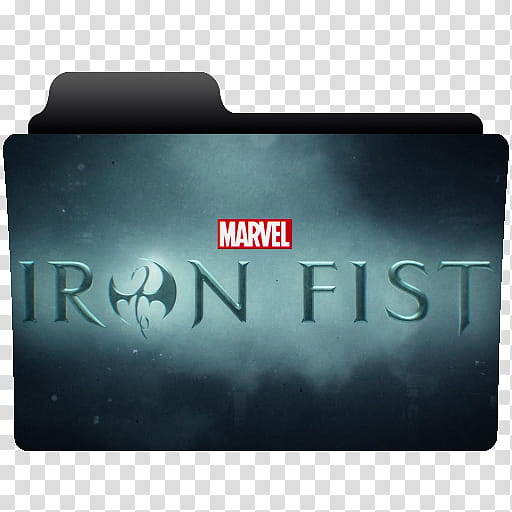 Iron Fist folder icon transparent background PNG clipart