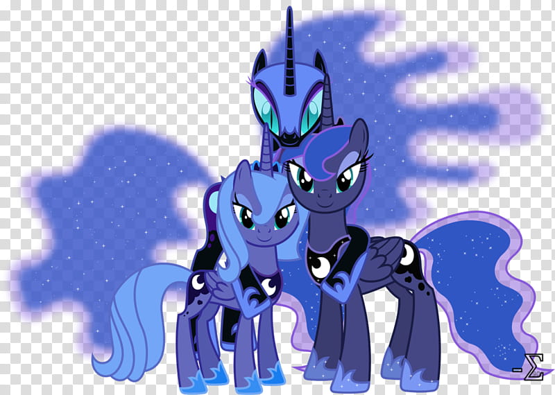 Princess Luna&#;s Alibis, three gray unicorns standing side by side illustration transparent background PNG clipart
