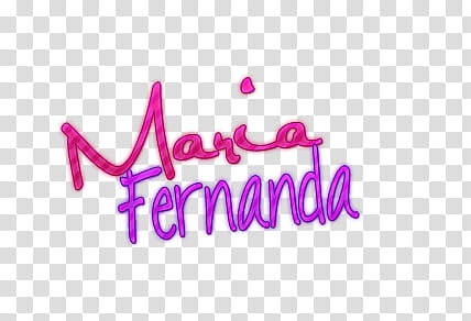 Maria Fernanda Texto transparent background PNG clipart