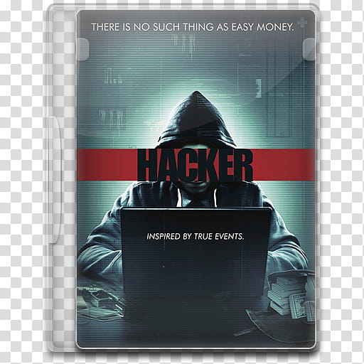 Movie Icon , Hacker, Hacker DVD case transparent background PNG clipart