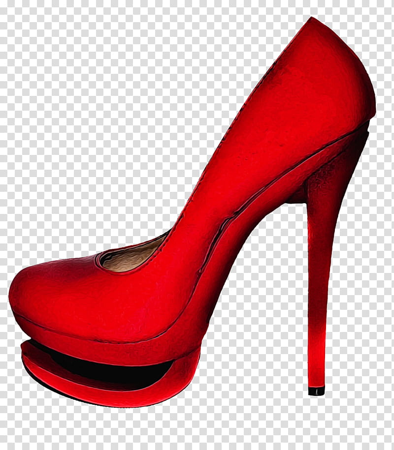 Red, Shoe, Highheeled Shoe, Clothing, Fashion, Footwear, High Heel, Stiletto Heel transparent background PNG clipart