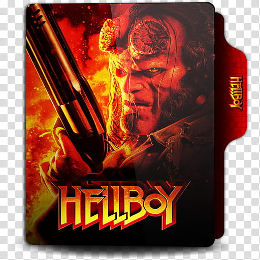 HellBoy  Folder Icon, HB  transparent background PNG clipart