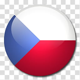 World Flags, Czech Republic icon transparent background PNG clipart