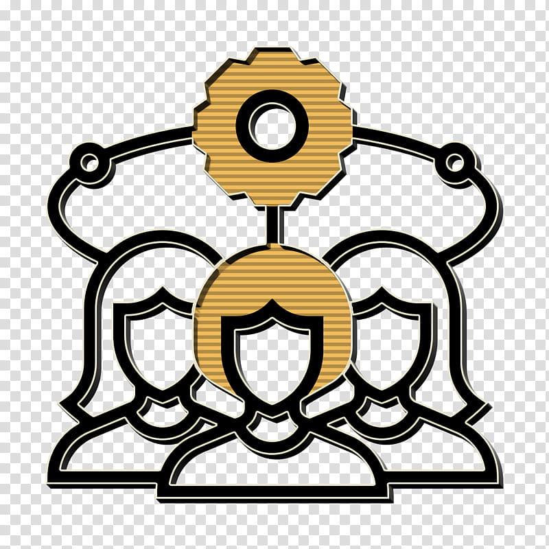 Team icon Agile Methodology icon, Line Art, Symbol, Emblem, Logo transparent background PNG clipart