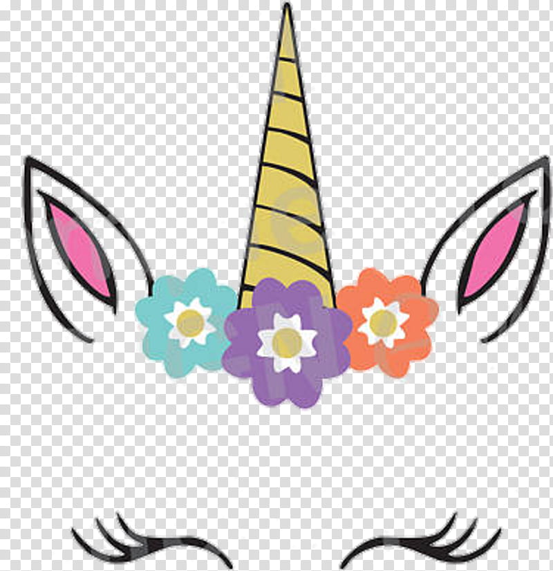 Birthday Horn, Unicorn, Canvas Print, Printing, Painting, Unicorn Horn, Printmaking, Face transparent background PNG clipart