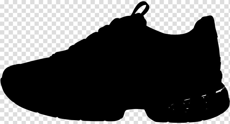 Dog Silhouette, Shoe, Walking, Snout, Footwear, Black, White, Outdoor Shoe transparent background PNG clipart
