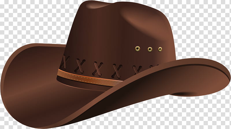 Top Hat, Cowboy Hat, Cowboy Boot, Western, Straw, Brown, Headgear transparent background PNG clipart