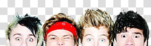 seconds of summer SHE LOOKS SO PERFECT , 4-member boyband transparent background PNG clipart thumbnail