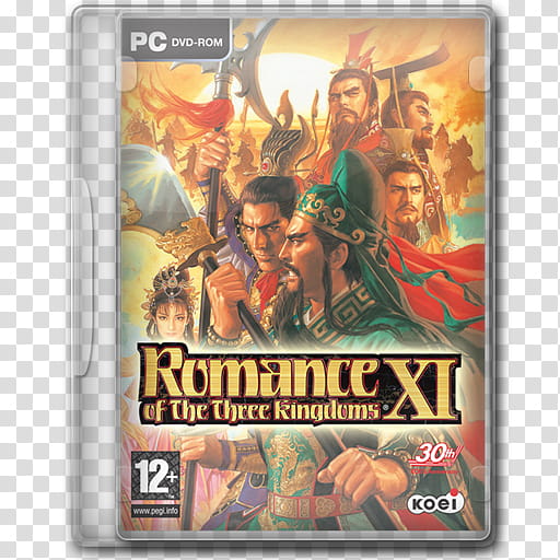 Game Icons , Romance of the Three Kingdoms XI transparent background PNG clipart