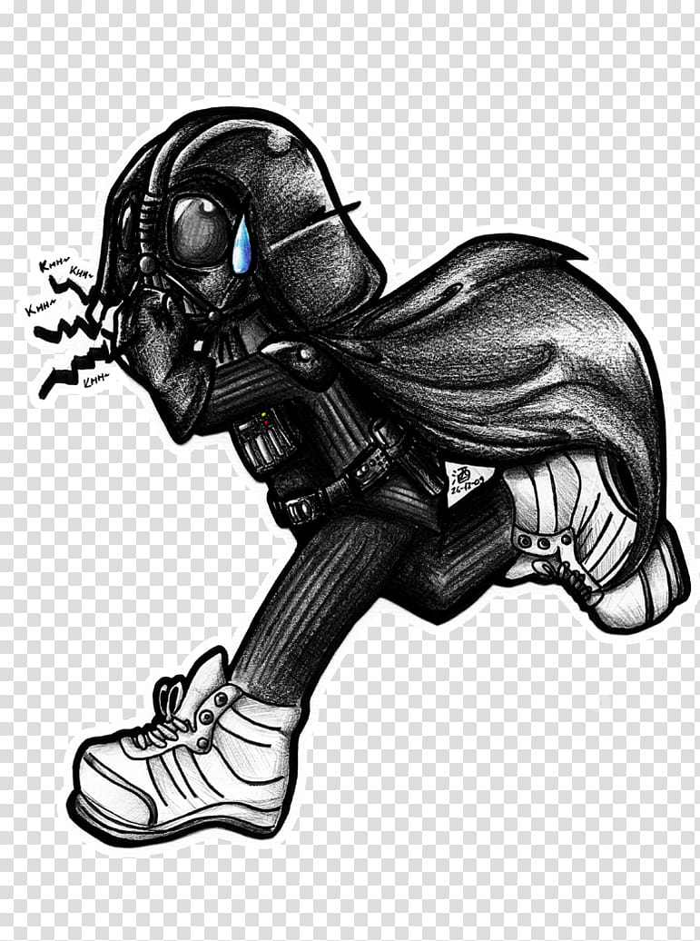 SW: Run, Vader, run transparent background PNG clipart