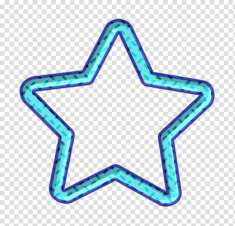 decoration icon holiday icon star icon, Aqua, Turquoise, Electric Blue, Triangle, Symbol transparent background PNG clipart