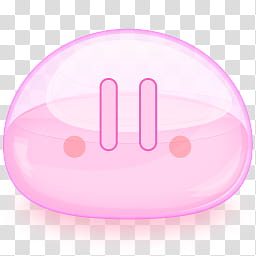 pink emoji transparent background PNG clipart