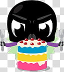 Skullington Facebook Sticker transparent background PNG clipart