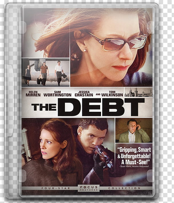 The Debt  DVD Case Icon transparent background PNG clipart