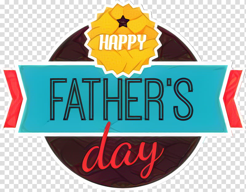 Fathers Day Logo, Text, Label M, Sticker, Badge transparent background PNG clipart