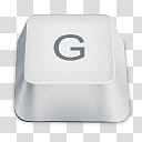 Keyboard Buttons, g keyboard key illustration transparent background PNG clipart