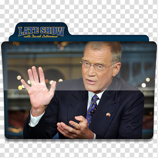 Mac TV Series Folders K L, Late Show with David Letterman transparent background PNG clipart