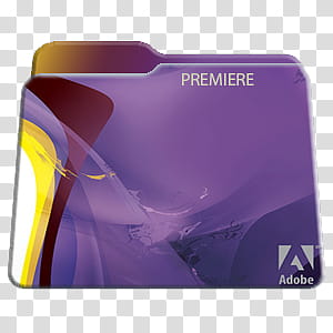 Program Files Folders Icon Pac, Adobe Premiere Folder, gray Adobe Premier folder icon transparent background PNG clipart