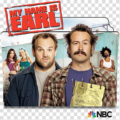 My Name is Earl series and season folder icons, My Name is Earl ( transparent background PNG clipart