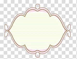 Cute Frames, white border transparent background PNG clipart