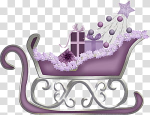 Santa Sled Santa sleigh Christmas, Christmas 
, Crown, Purple, Lilac, Violet, Headpiece, Tiara transparent background PNG clipart thumbnail