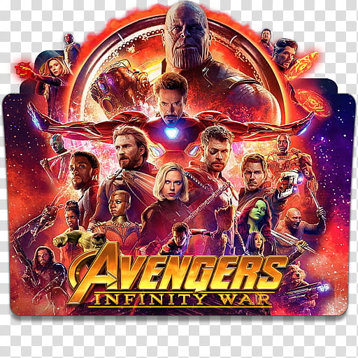 Avengers Infinity War  Folder Icon Pack, Avengers Infinity War transparent background PNG clipart