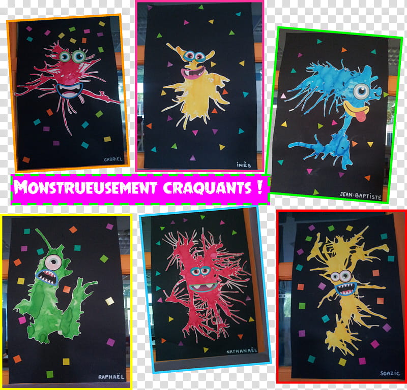 School Background Design, Visual Arts, Monster, Painting, Plastic Arts, Kindergarten, Child Art, School transparent background PNG clipart