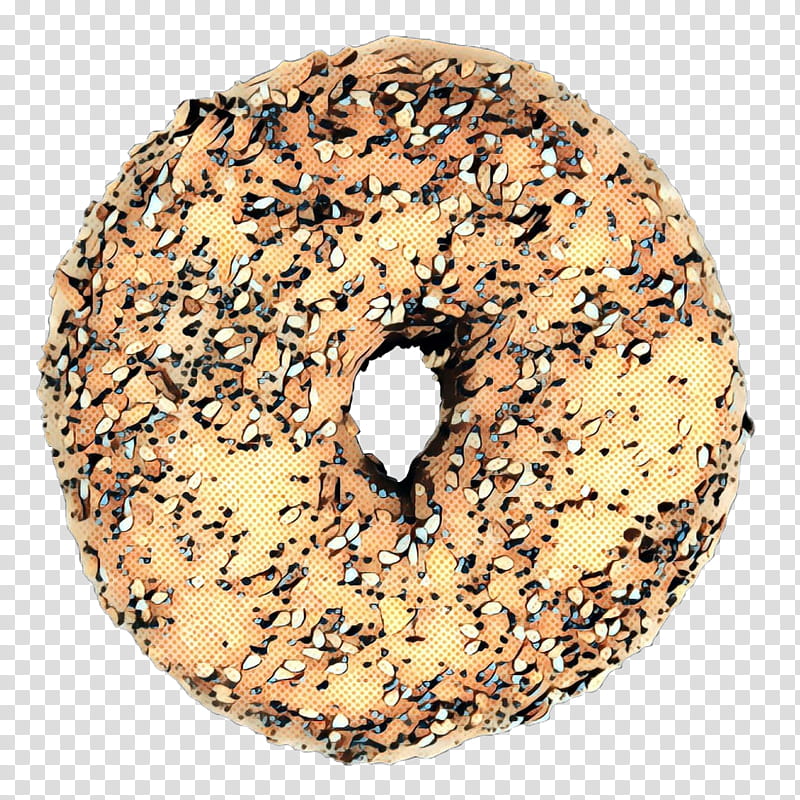 Vintage, Pop Art, Retro, Bagel, Doughnut, Ciambella, Food, Baked Goods transparent background PNG clipart