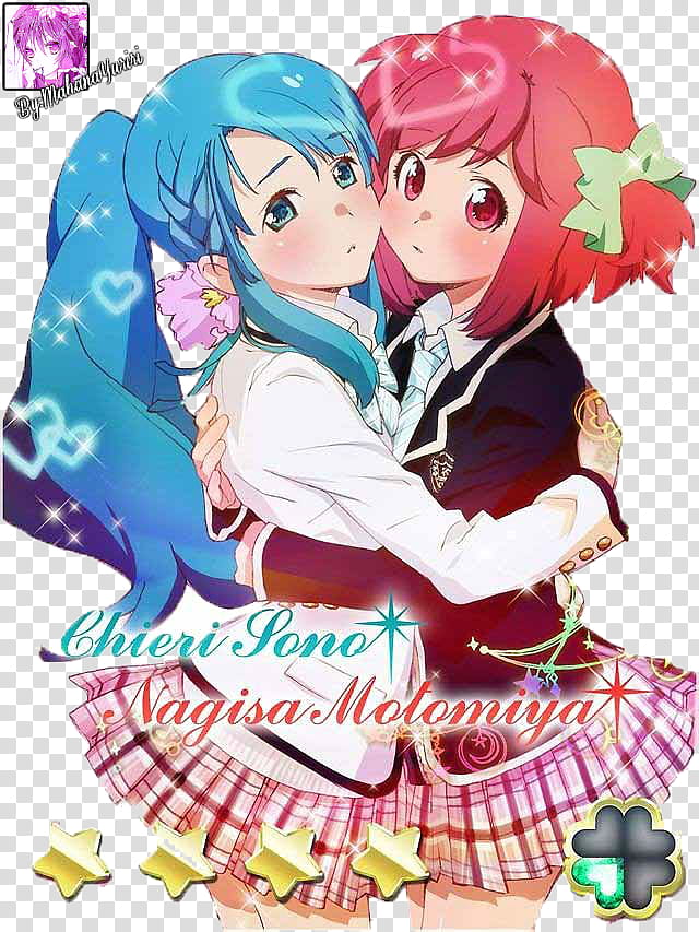 Chieri And Nagisa transparent background PNG clipart
