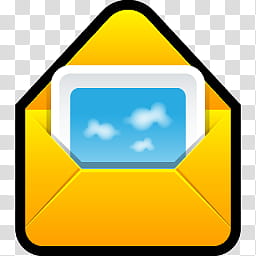 Soft Scraps, Email Attachment  icon transparent background PNG clipart