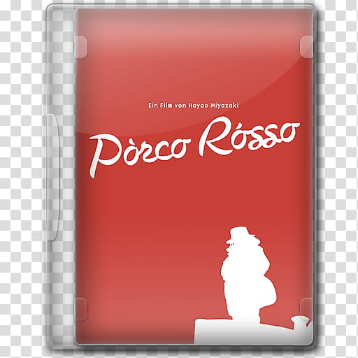 Studio Ghibli Blu ray Icon Collection, Porco Rosso transparent background PNG clipart