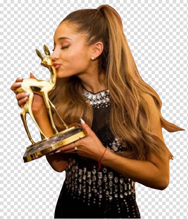 Ariana Grande Bambi Awards transparent background PNG clipart