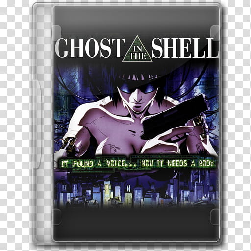 the BIG Movie Icon Collection G, Ghost In The Shell  transparent background PNG clipart