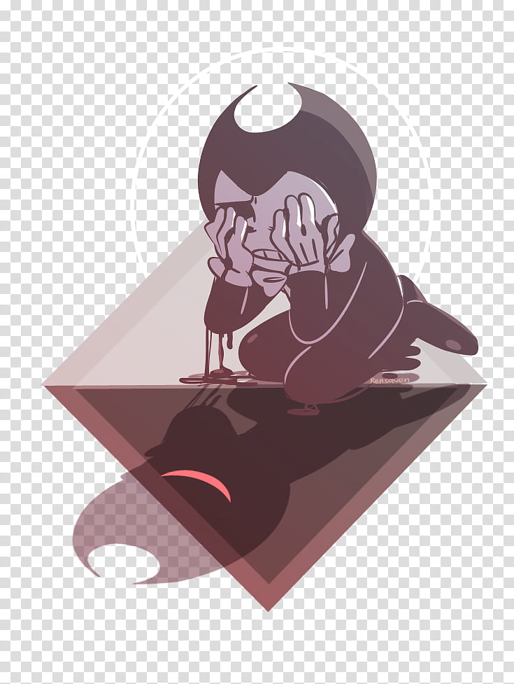 Bendy and the ink machine, crying female character illustration transparent background PNG clipart