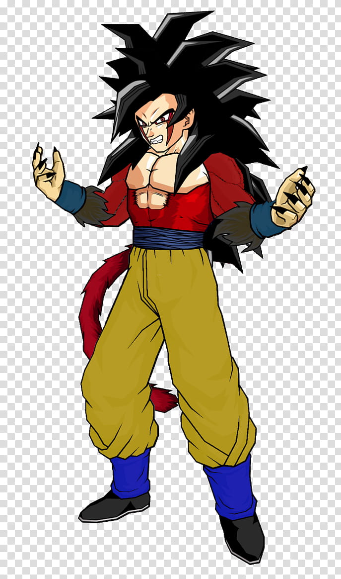 Goku, Lycan SSJ V transparent background PNG clipart