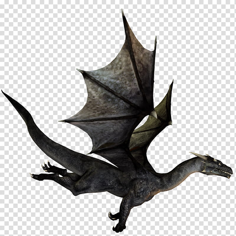 E S Dragon II Darkness, dragon illustration transparent background PNG clipart
