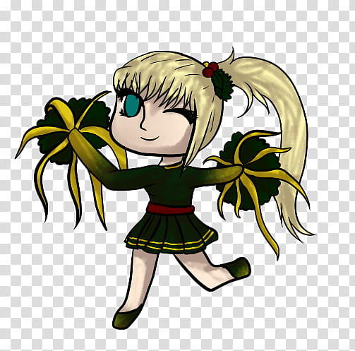 SS, Pocky the Cheerleader transparent background PNG clipart