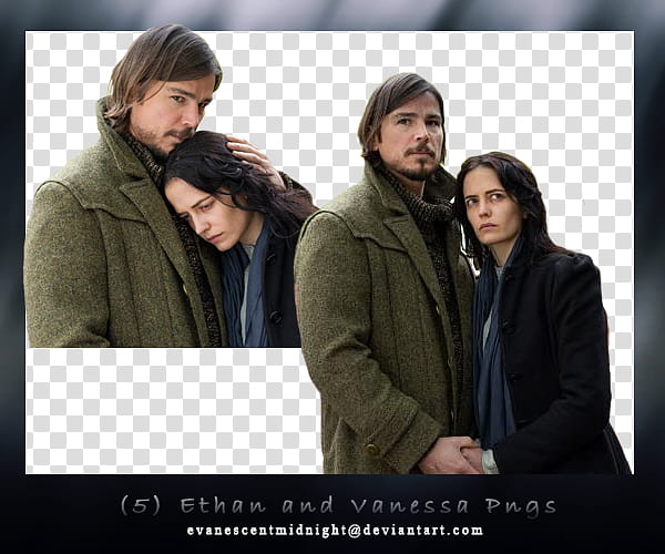 Penny Dreadful Ethan and Vanessa  transparent background PNG clipart