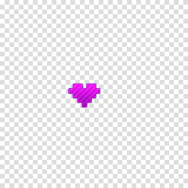, pink heart pixel transparent background PNG clipart