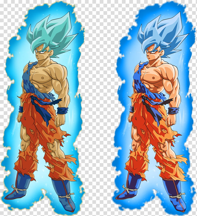 Goku SSJ (Namek), SSB (Toriyama) Aura Palette transparent background PNG clipart