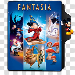 Fantasia Folder Icon transparent background PNG clipart