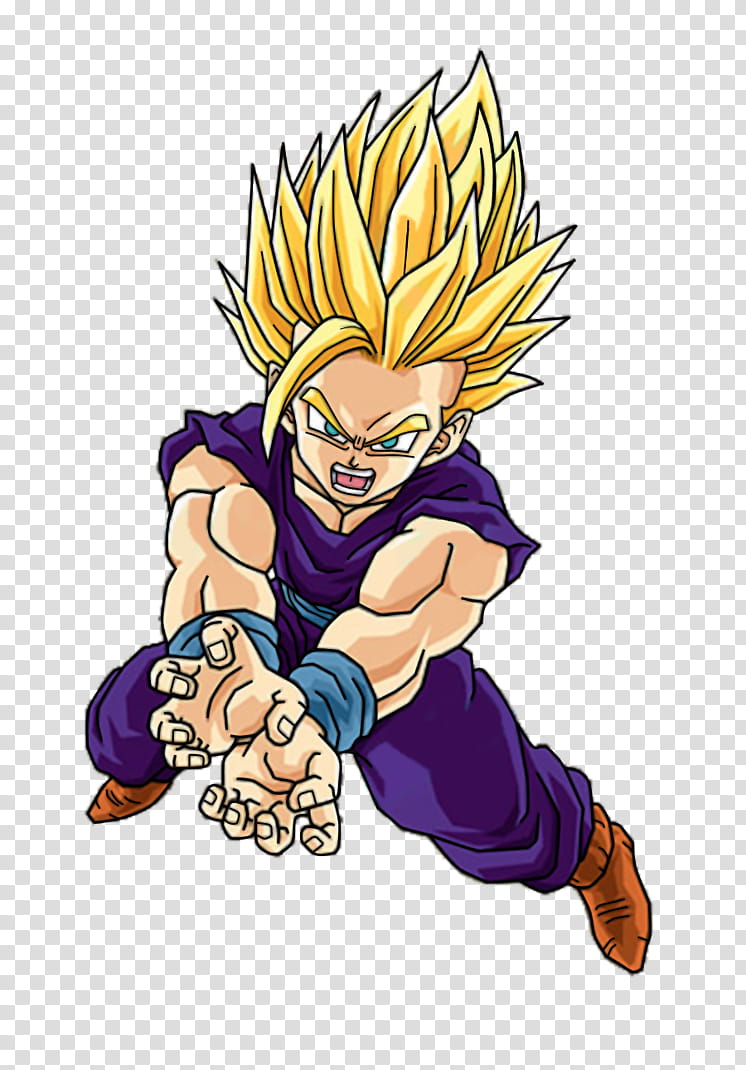 Teen Gohan SSJ, Tenkaichi  Remake, Dragon Ball Z character transparent background PNG clipart