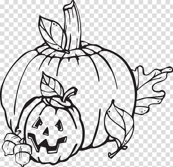 Pumpkin, White, Calabaza, Line Art, Head, Cucurbita, Coloring Book, Blackandwhite transparent background PNG clipart